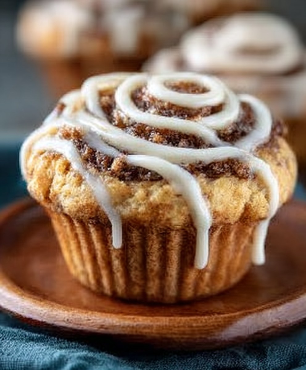 Cinnamon Roll Muffins