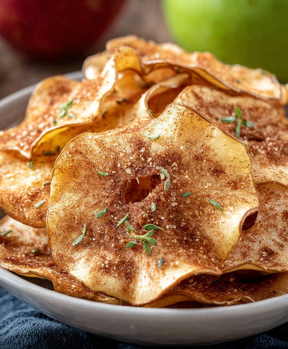 Baked Apple Chips