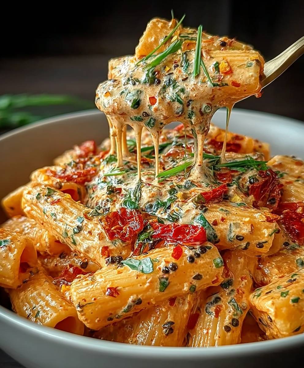 Creamy Tomato Garlic Pasta