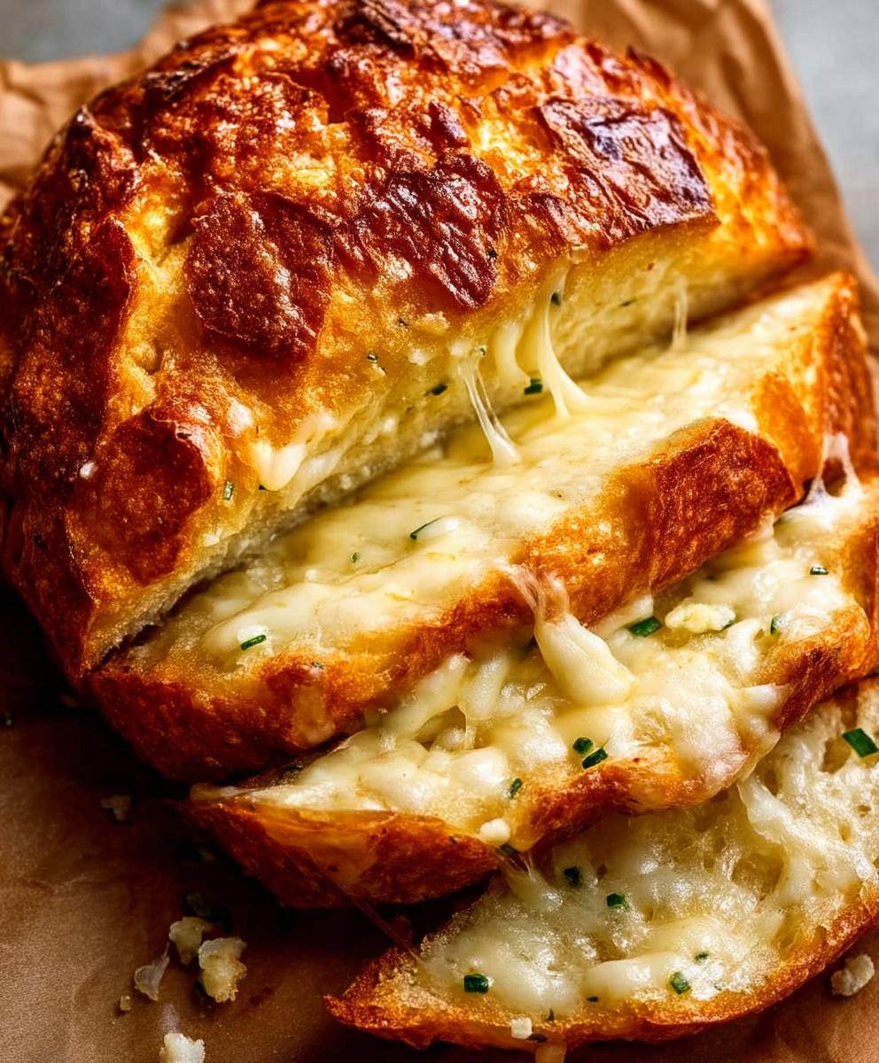 Garlic Herb Cheese Bread