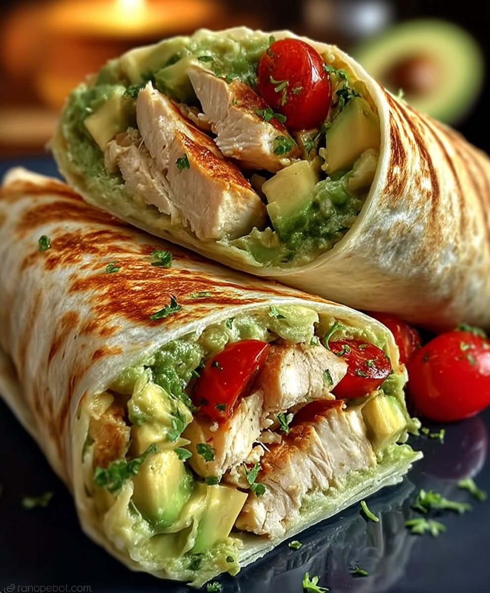 Chicken Avocado Wrap