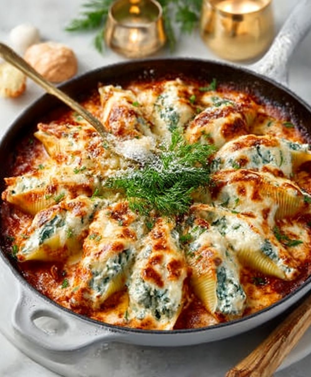 Christmas Stuffed Shells
