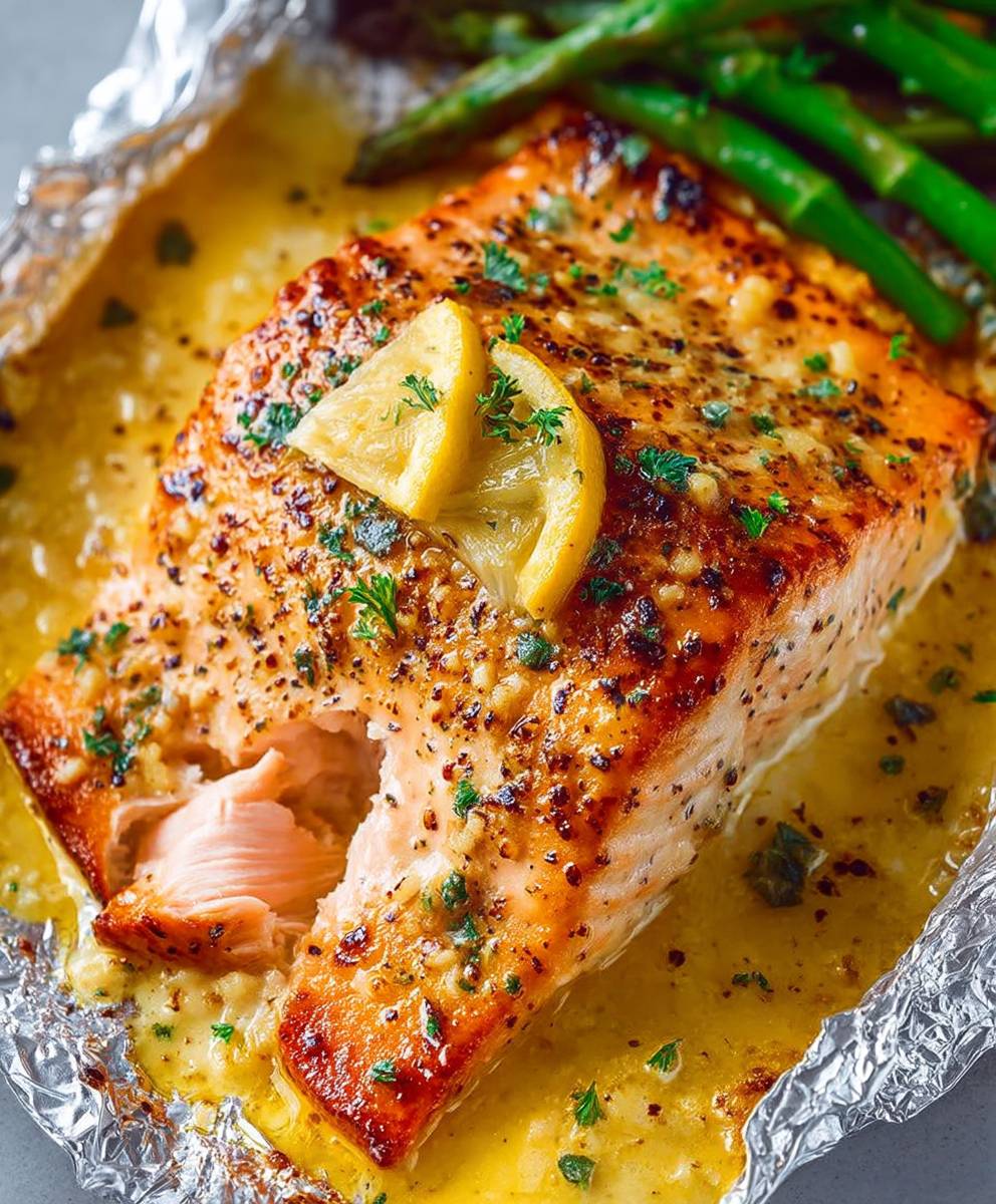 Lemon Garlic Butter Salmon