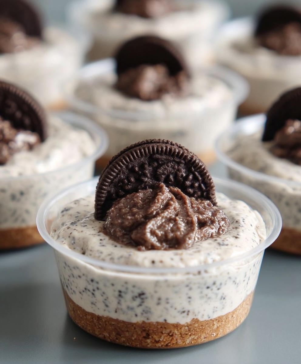 Cookies and Cream Dessert Cups