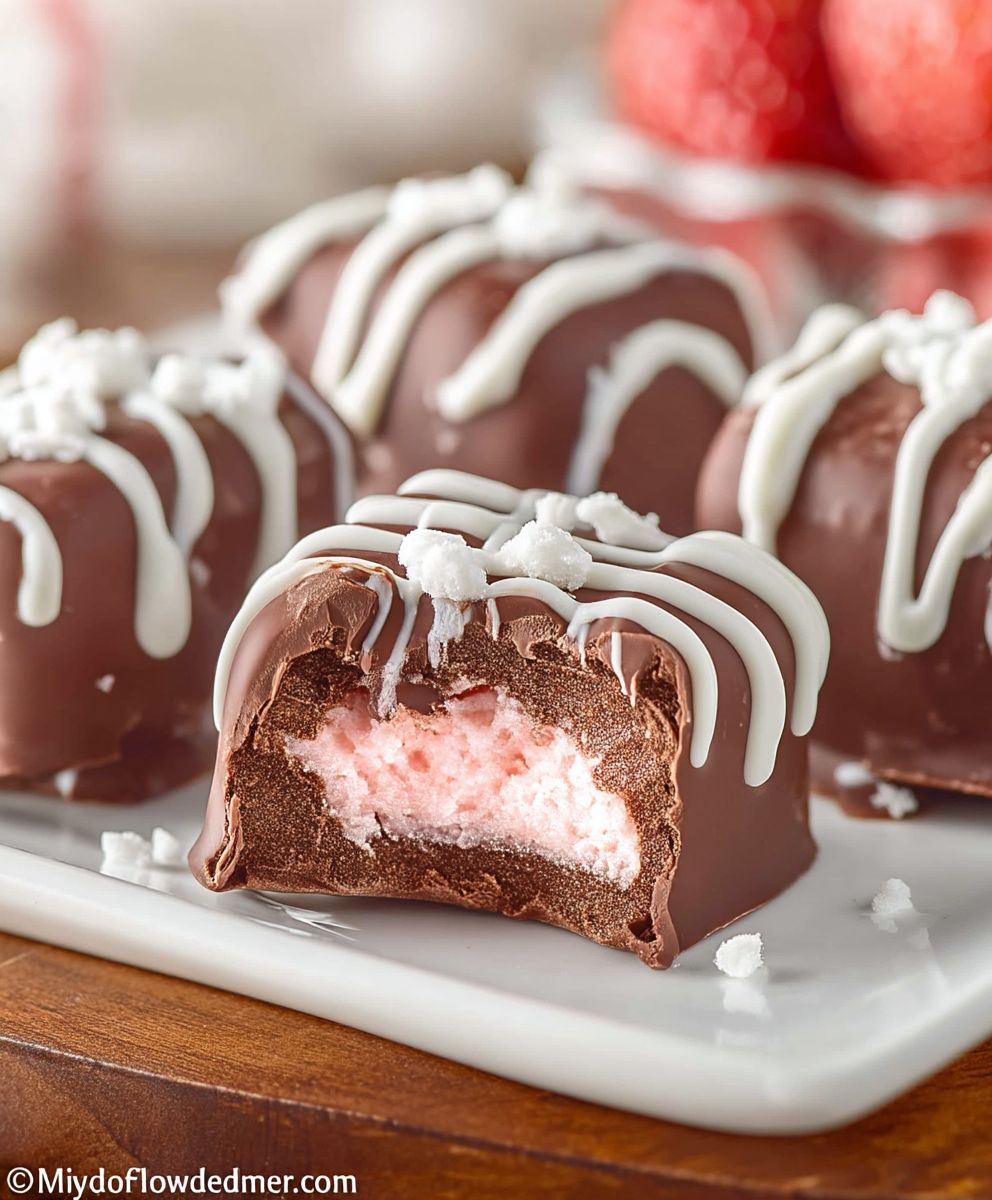 Strawberry Cream Chocolates