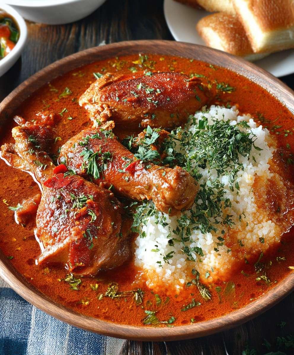 Spicy Nigerian Chicken Stew