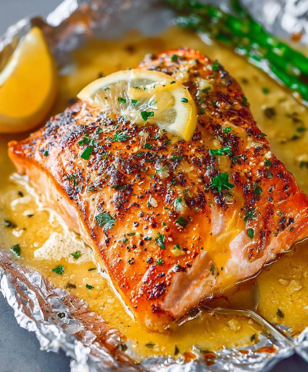 Lemon Garlic Butter Salmon