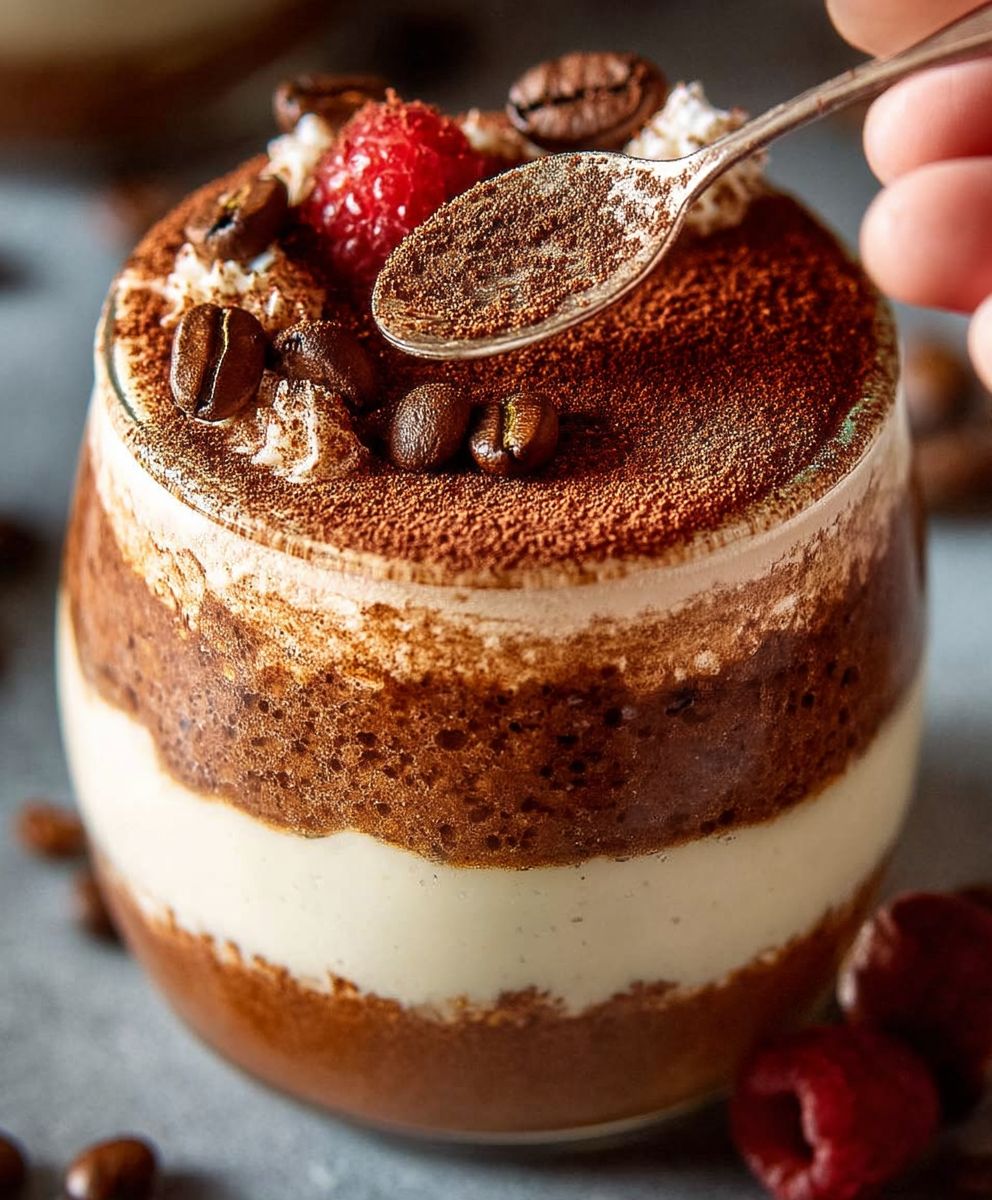 High Protein Tiramisu Oats