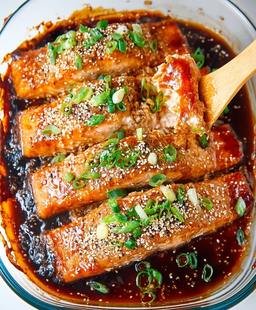 Baked Teriyaki Salmon