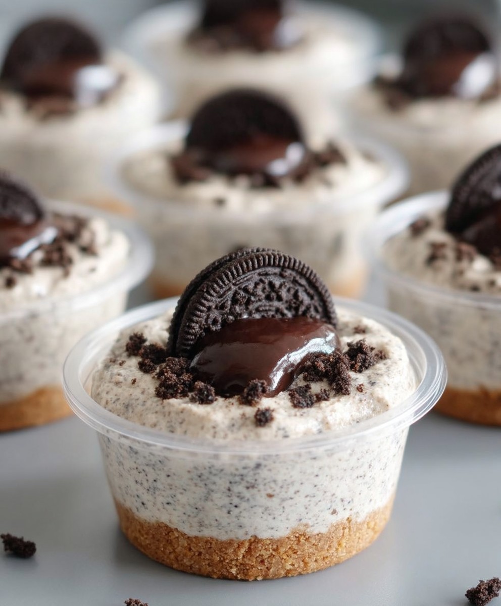 Cookies and Cream Dessert Cups