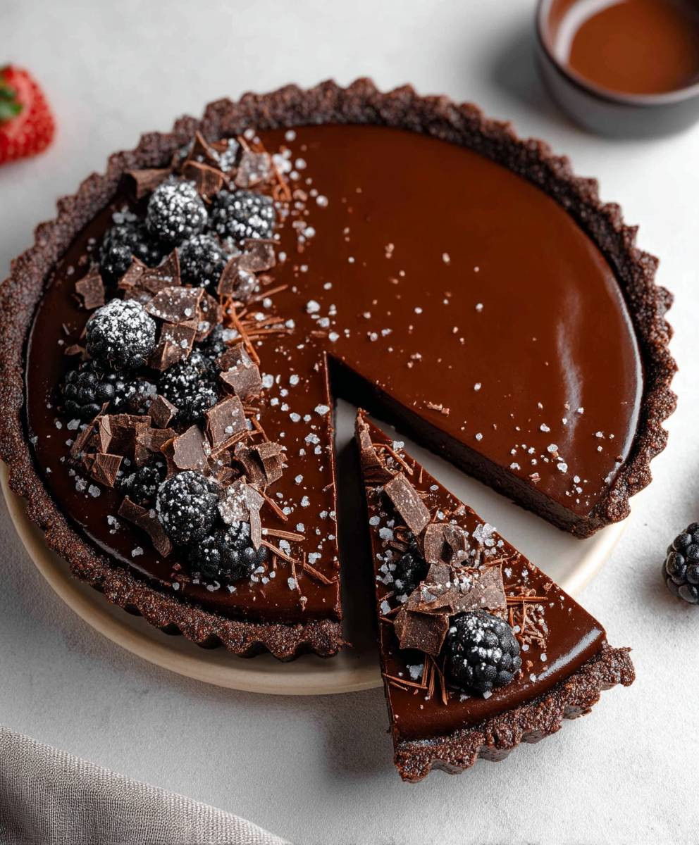Vegan Chocolate Tart