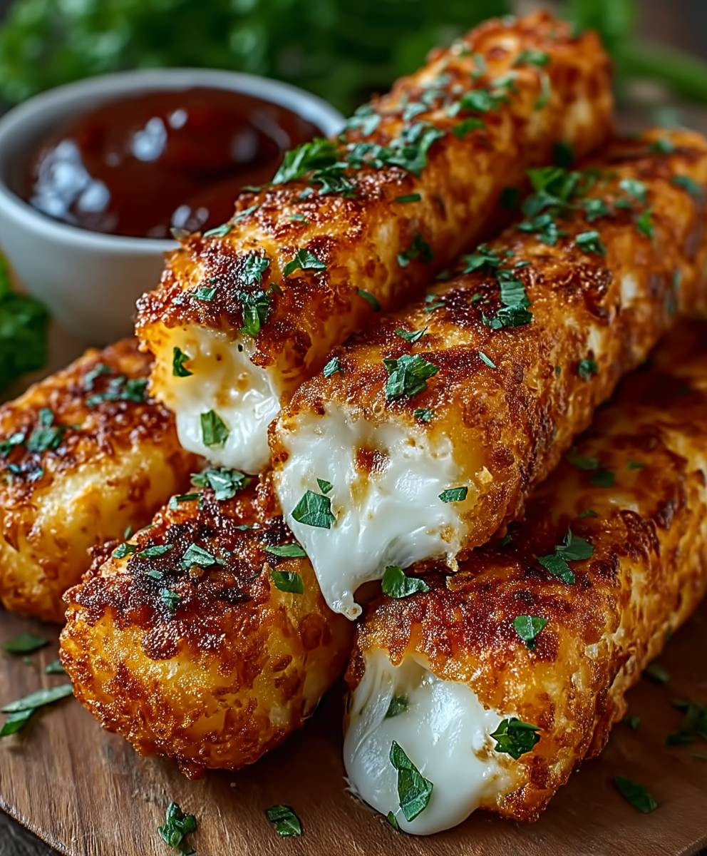 Crispy Mozzarella Sticks