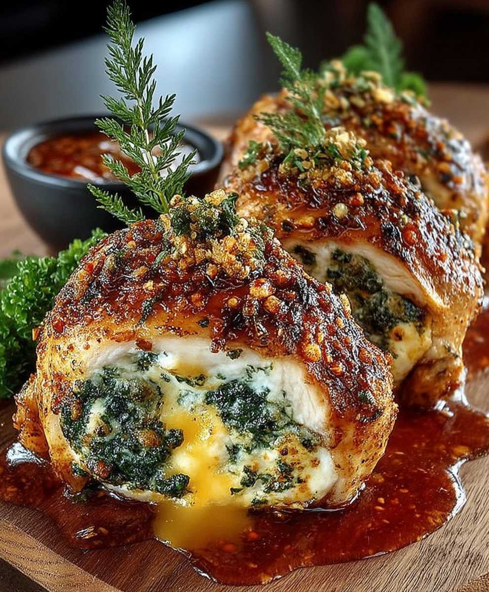 Herbed Ricotta Stuffed Chicken