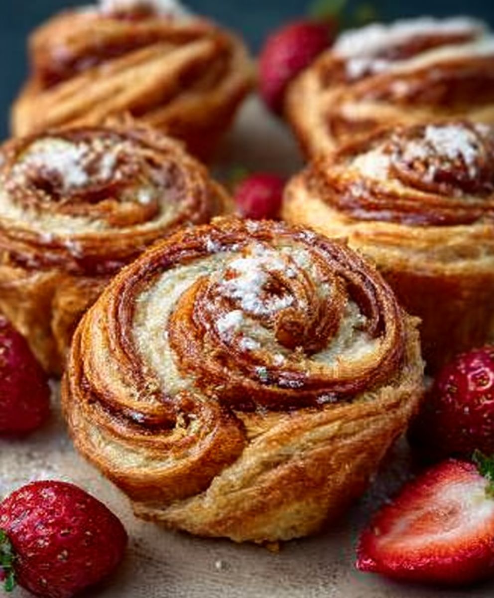 Cream Cheese Cruffins