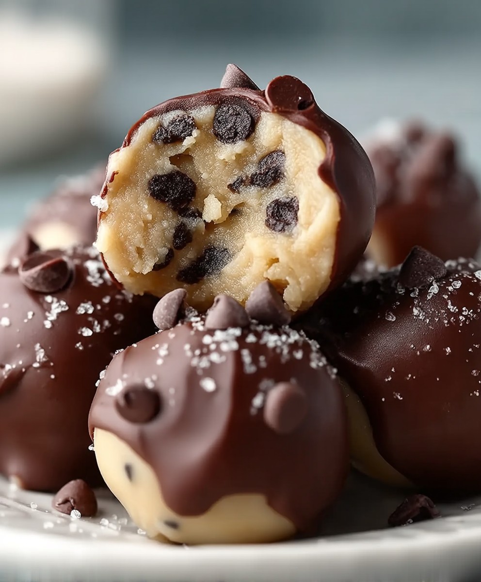 No Bake Cookie Dough Bites