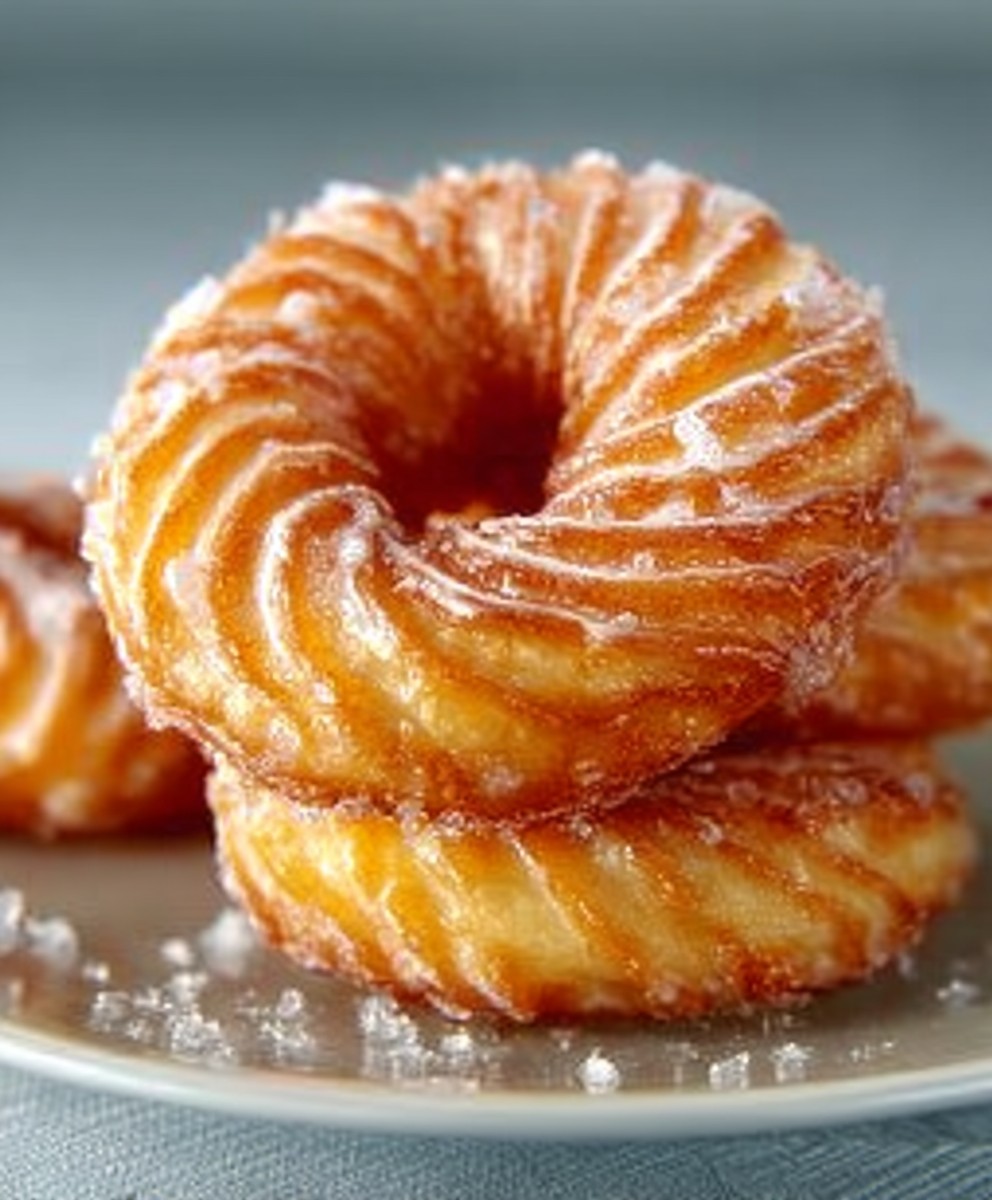 Oven Baked French Crullers