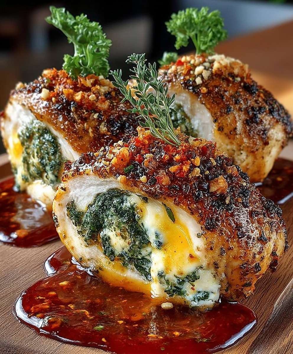 Herbed Ricotta Stuffed Chicken
