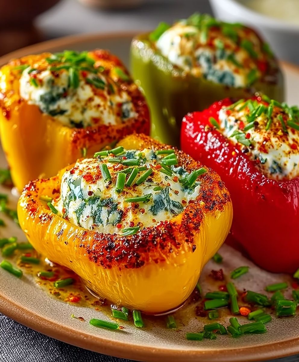 Cold Stuffed Mini Peppers