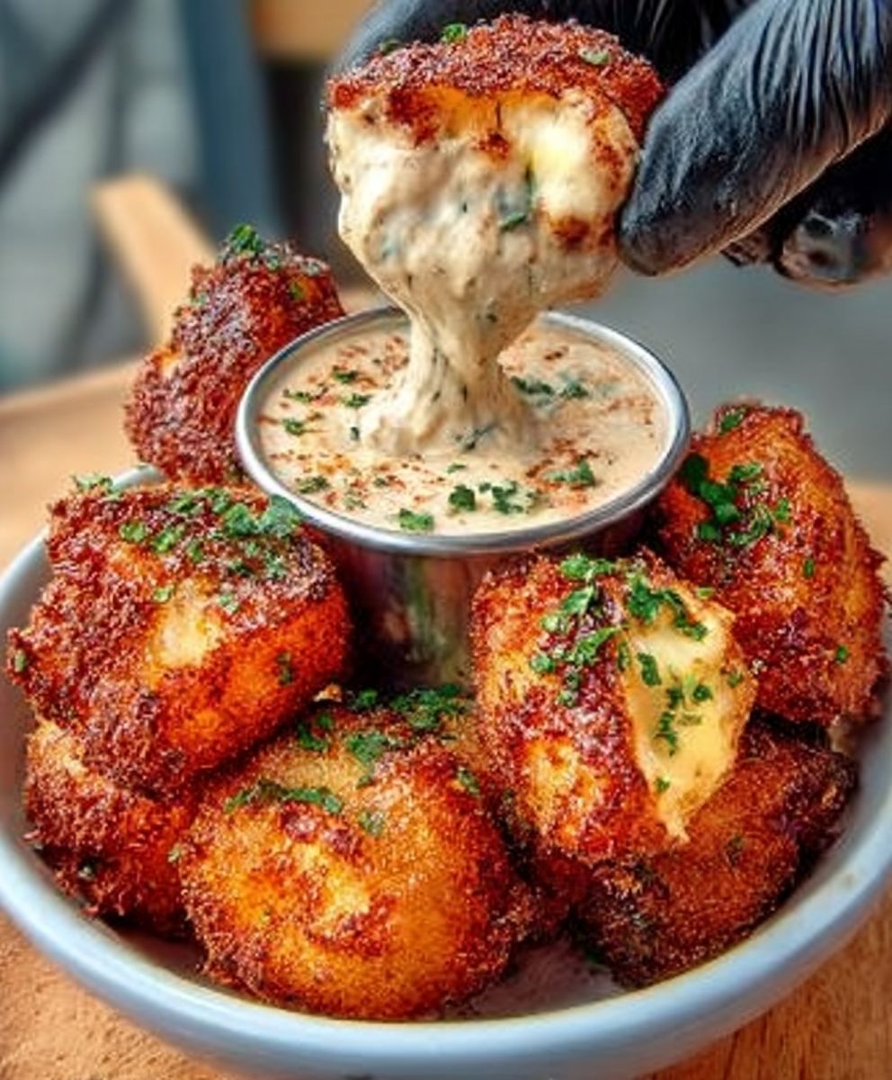 Cheesy Jalapeño Chicken Poppers