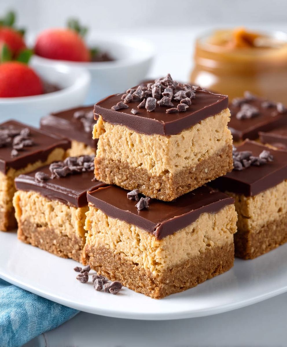 Peanut Butter Squares Dessert