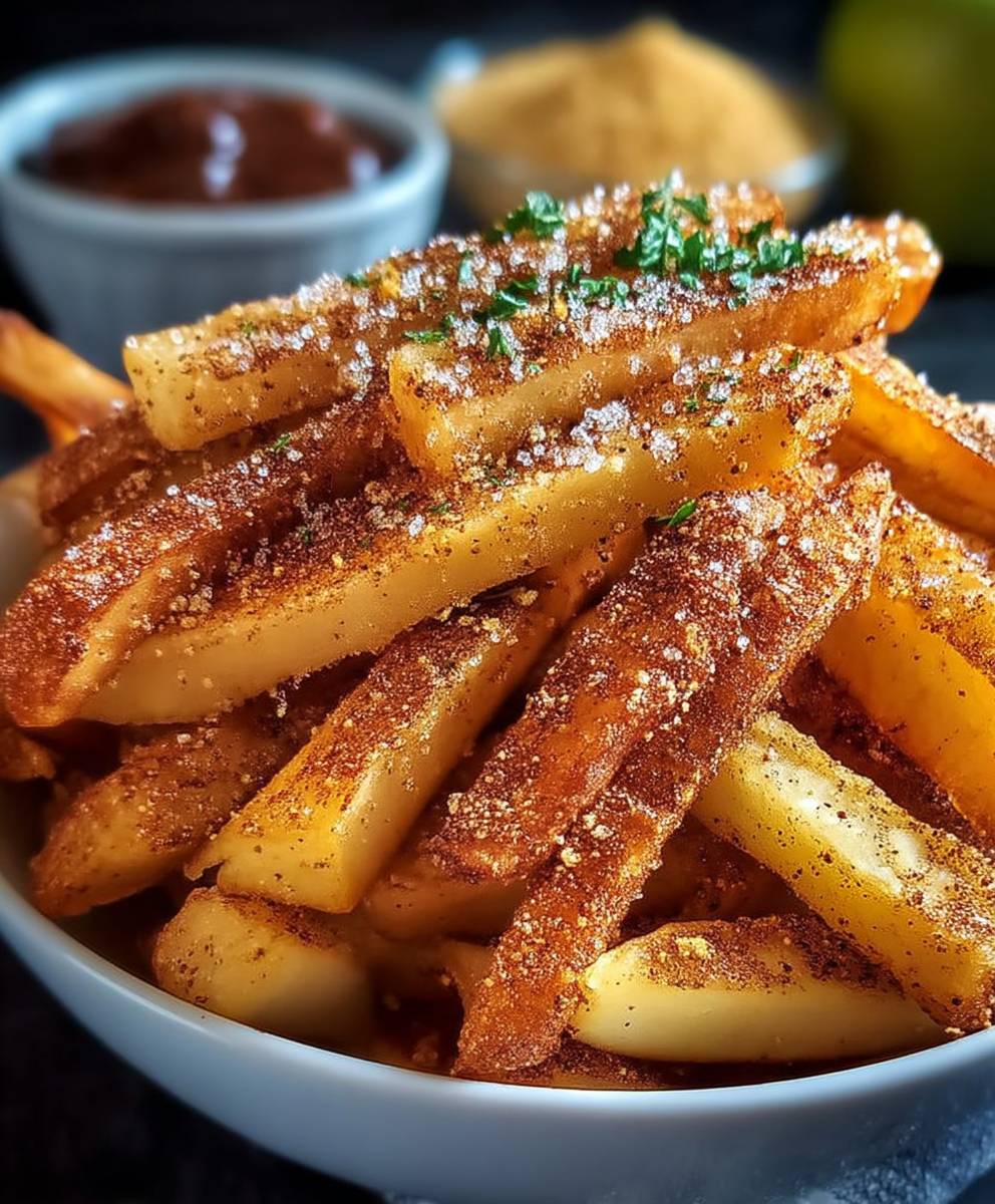 Crispy Air Fryer Apple Fries