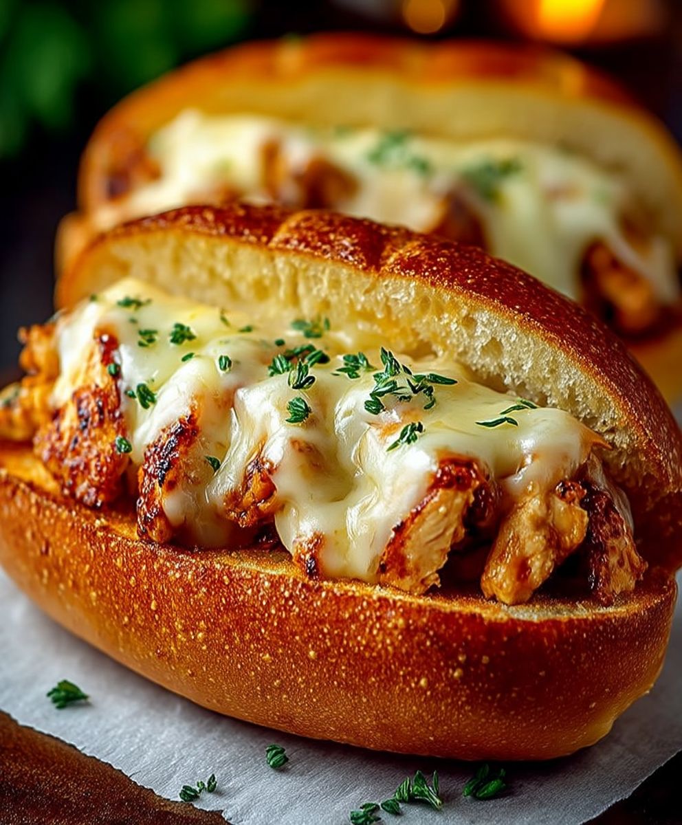 Cheesy Chicken Sandwich