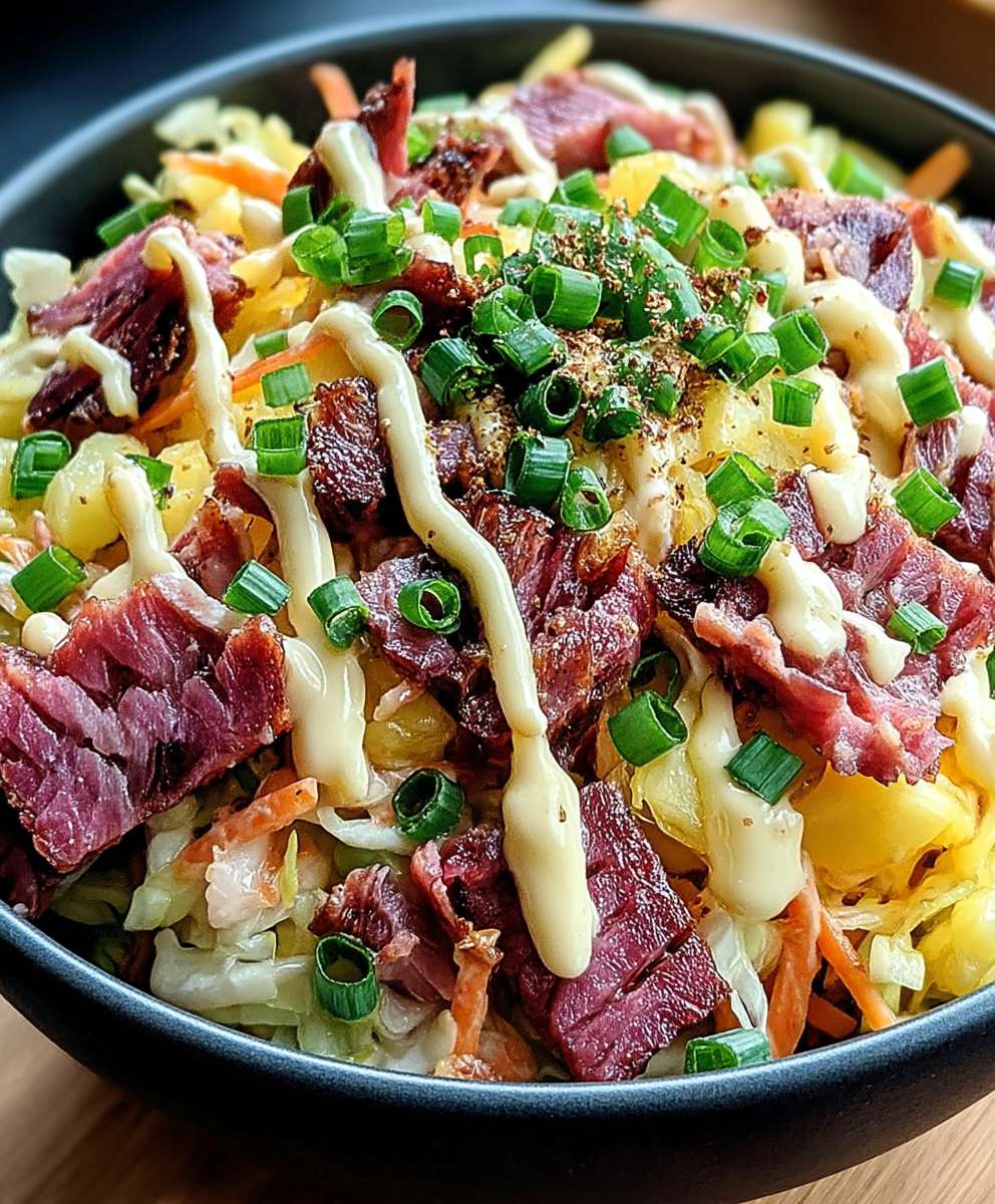Keto Reuben Bowl