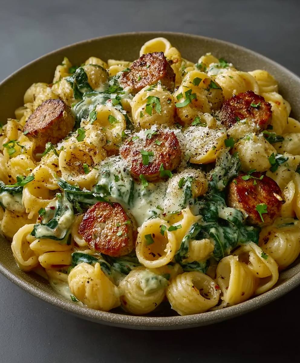 Creamy Protein Pasta Bowl