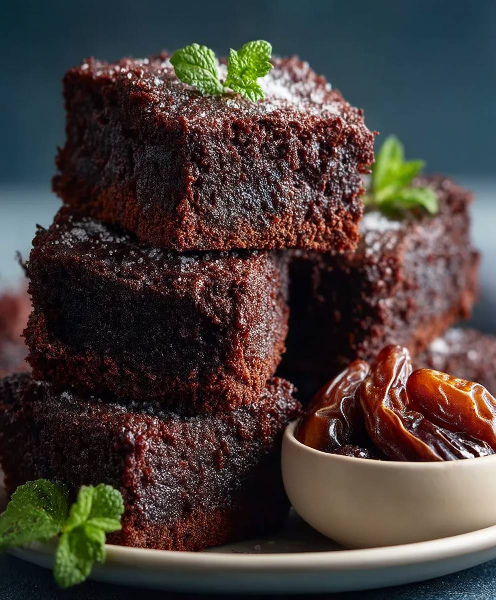 Healthy Date Brownies