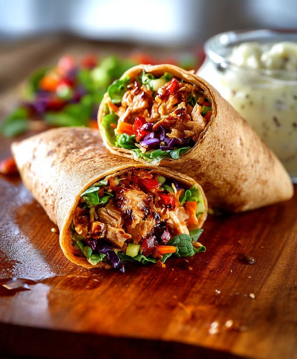 Teriyaki Chicken Wrap
