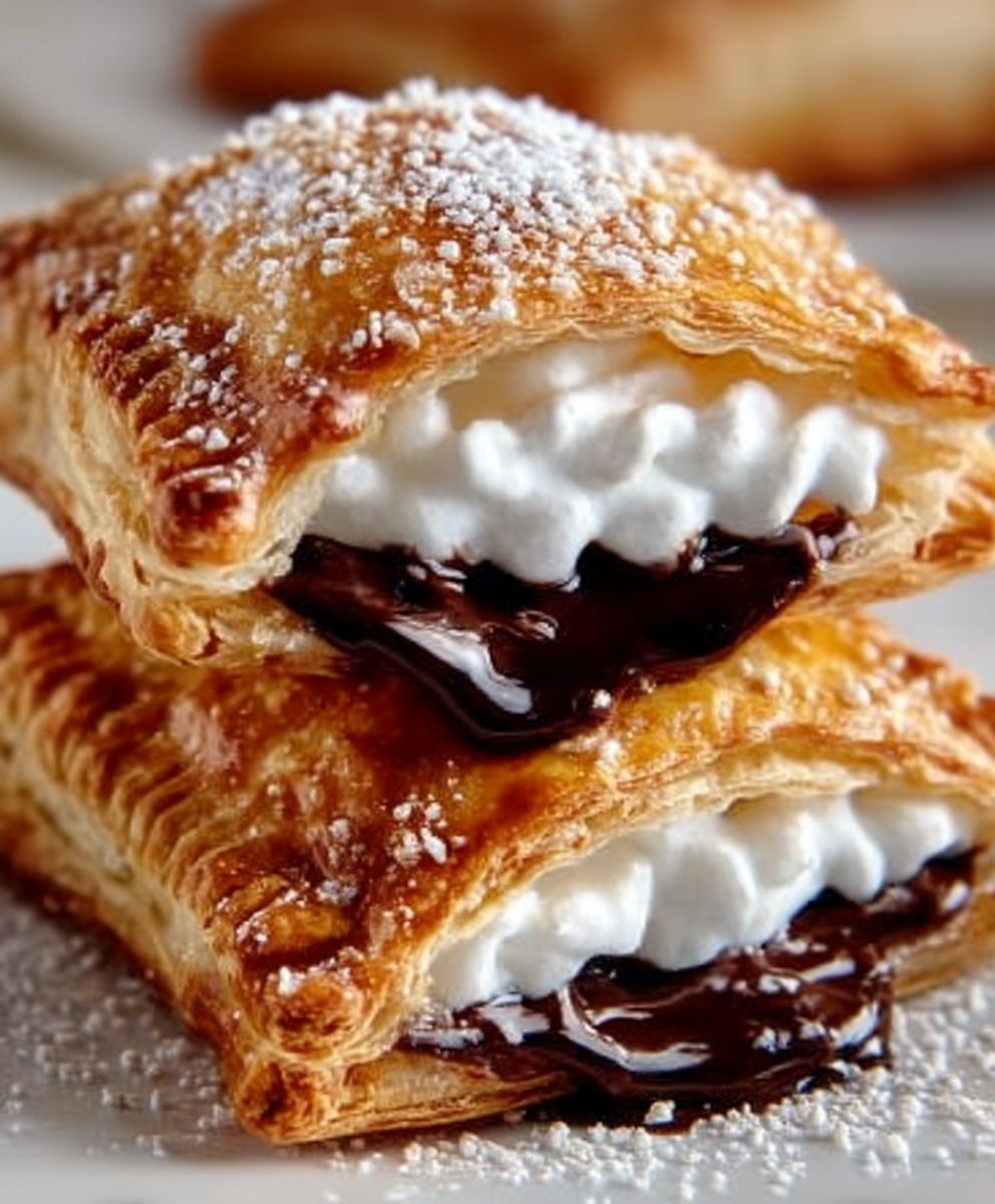 Buttery S'Mores Hand Pies
