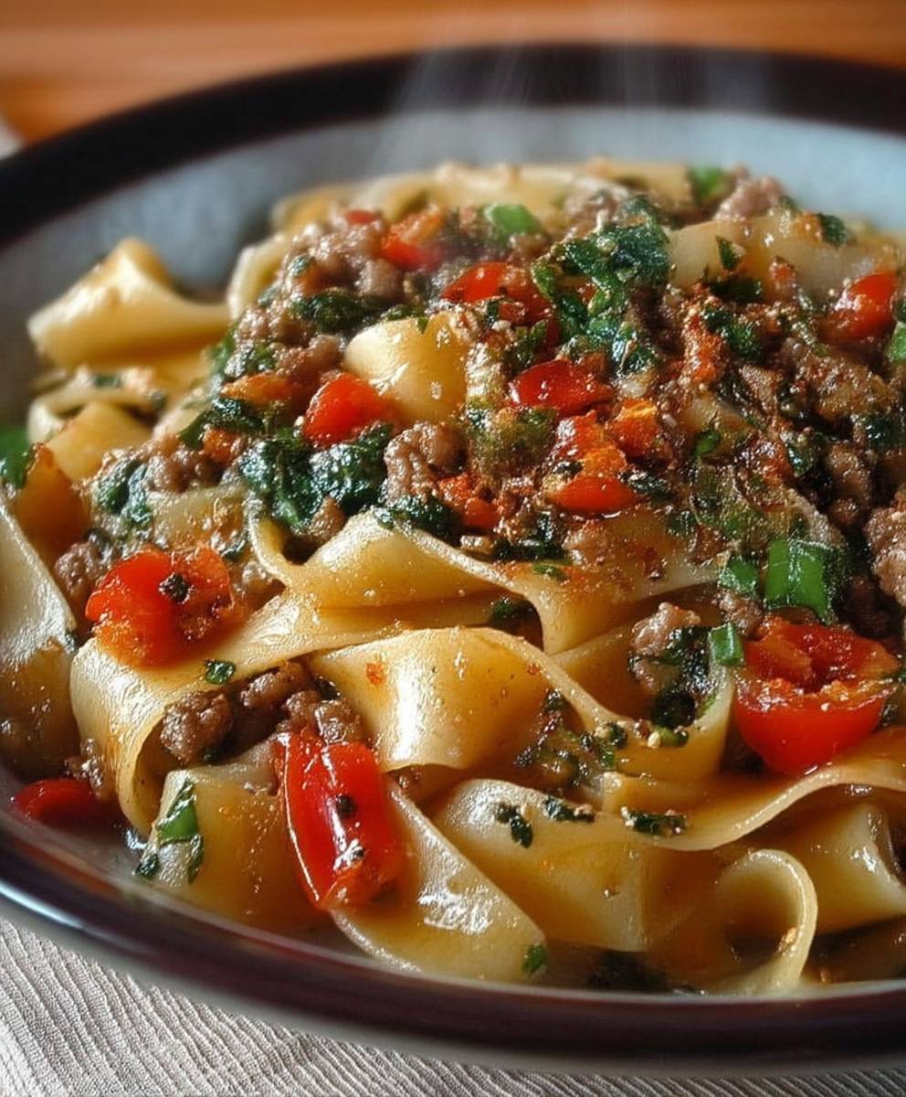 Italian Drunken Noodles