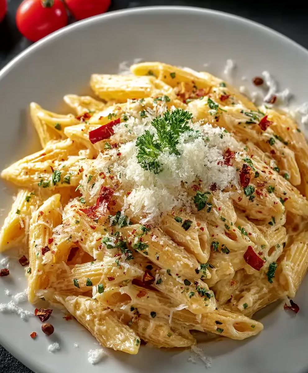 Creamy Garlic Pasta