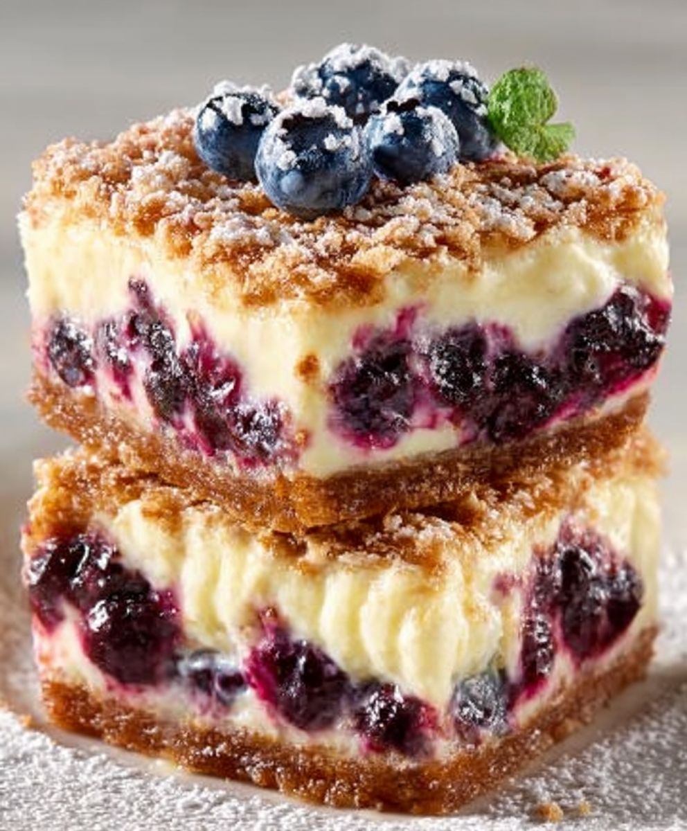 Blueberry Lemon Cream Pastries