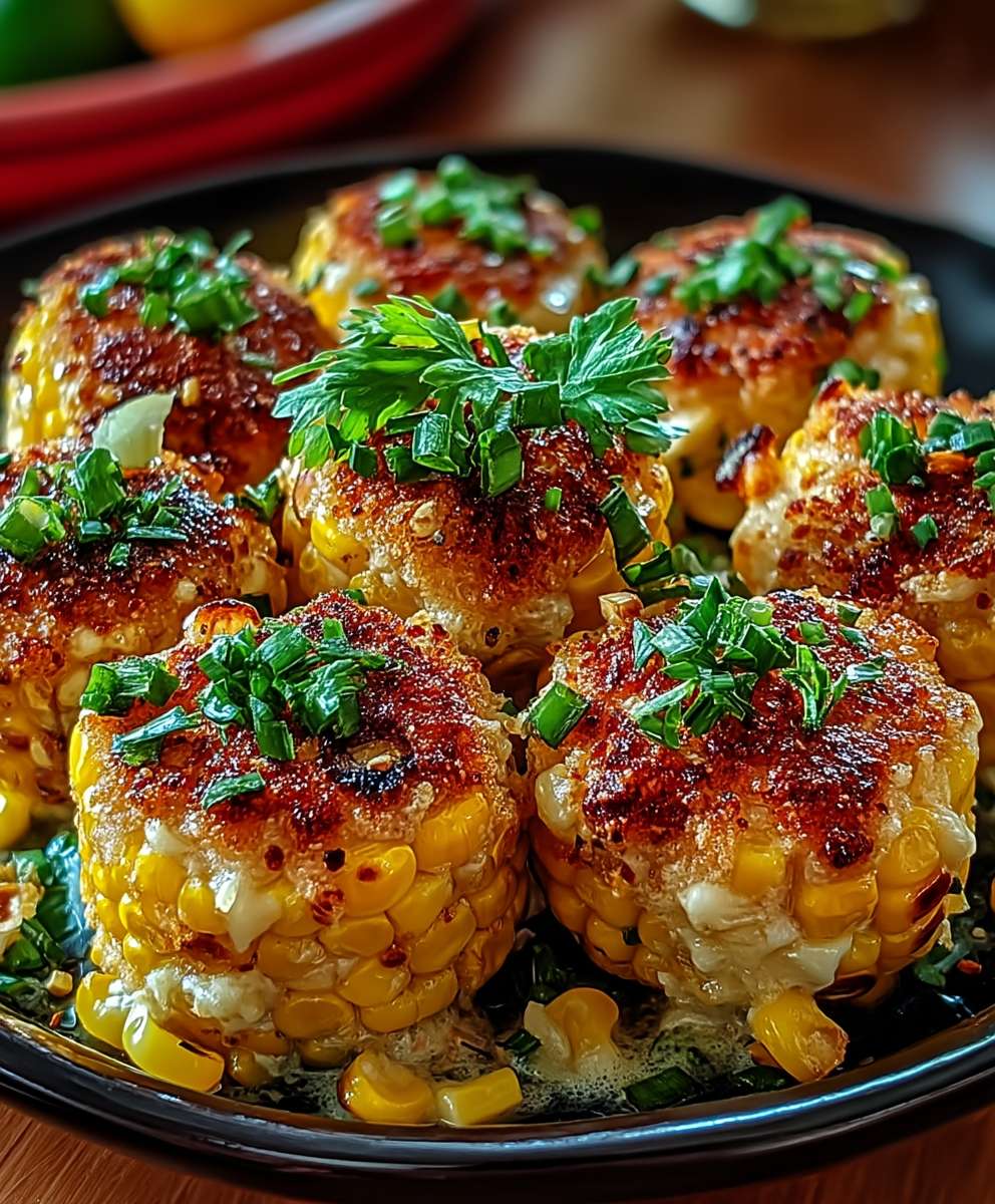 Spicy Mexican Corn Bites