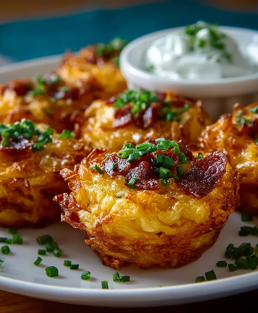Loaded Hashbrown Bites