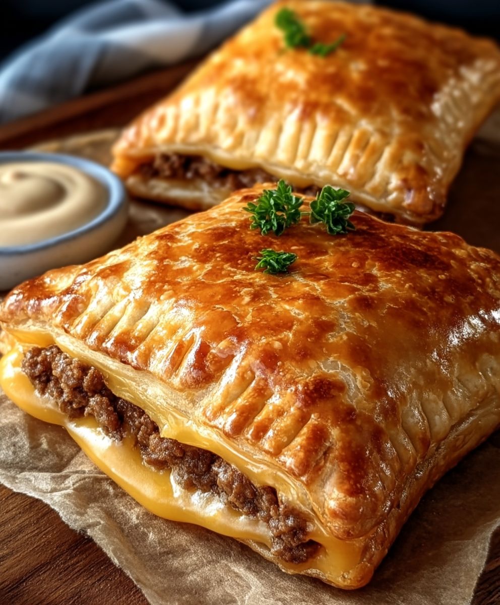 Cheeseburger Hot Pockets