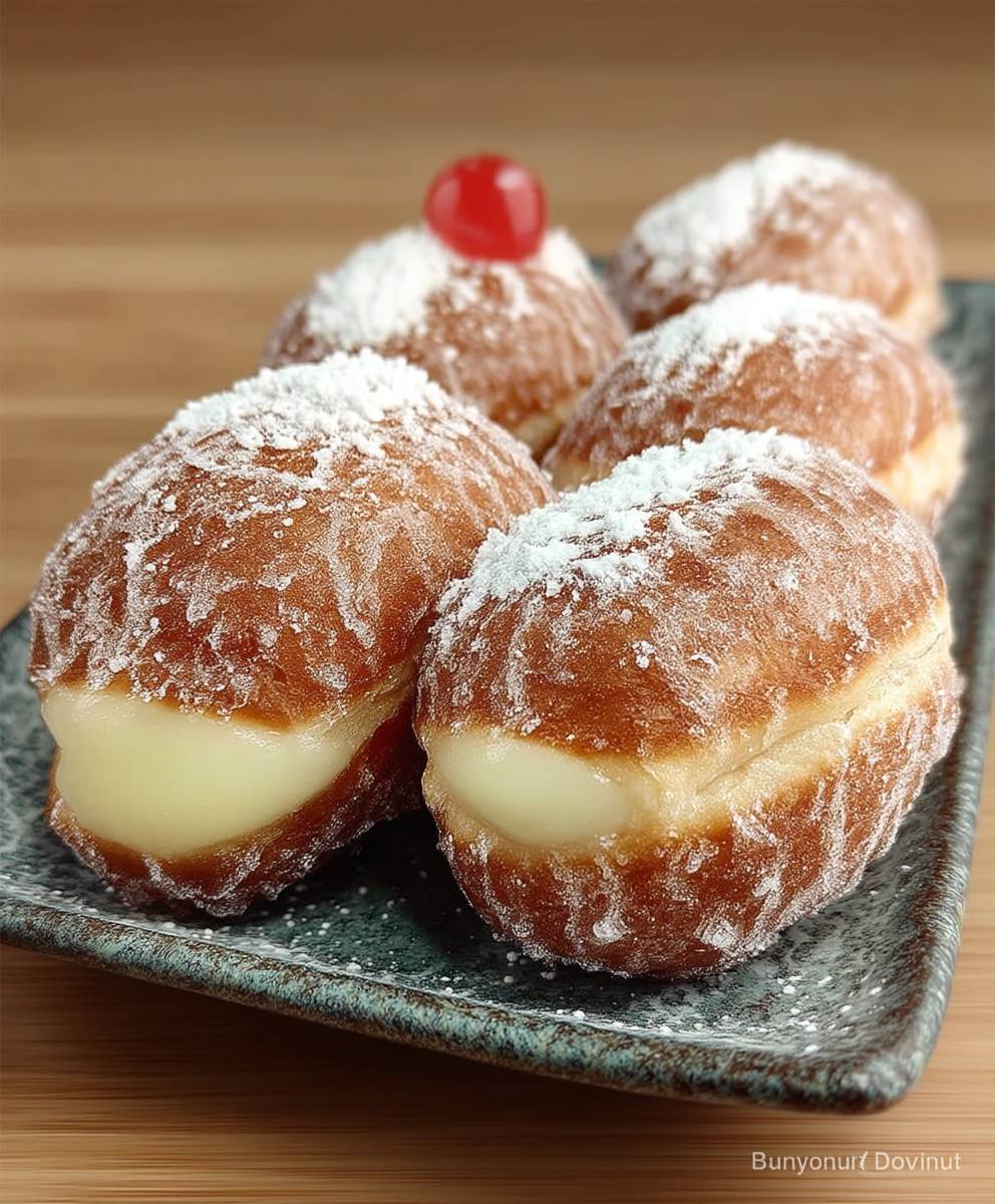 Bavarian Cream Donuts