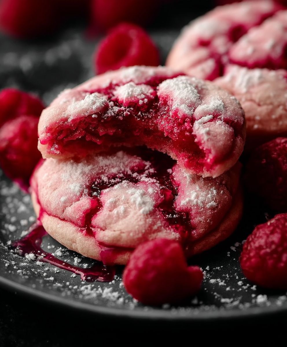 Raspberry Sugar Cookies