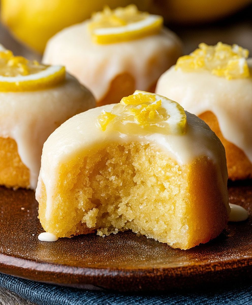 Mini Lemon Drop Cakes