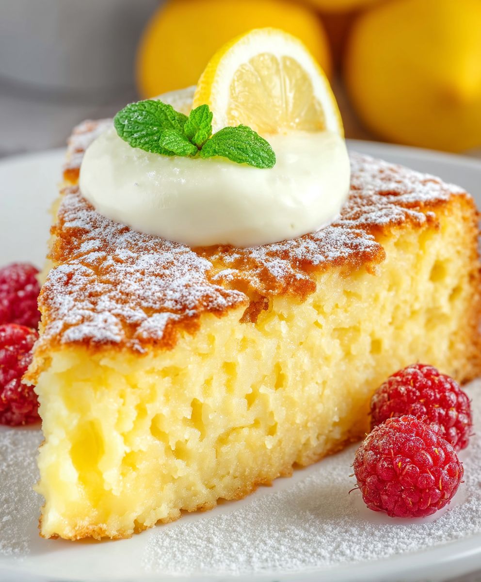 Magic Lemon Cake
