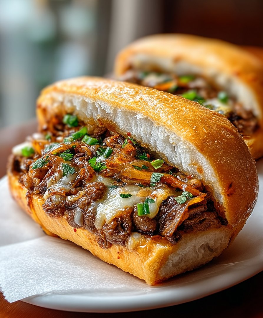 Spicy Kimchi Bulgogi Cheesesteak: A Flavorful Fusion Recipe image 2