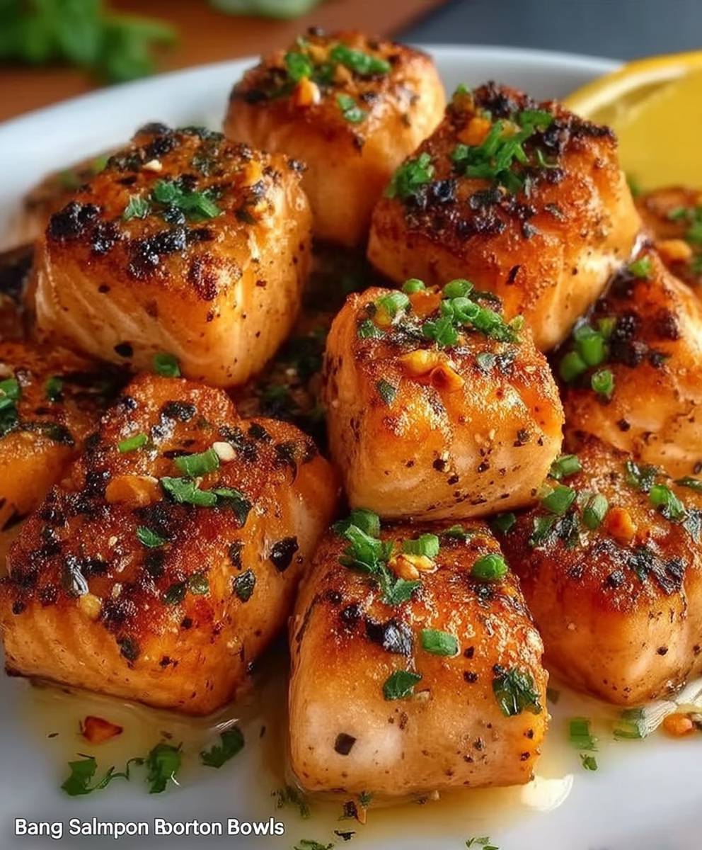 Bang Bang Salmon Bites Bowls image 2