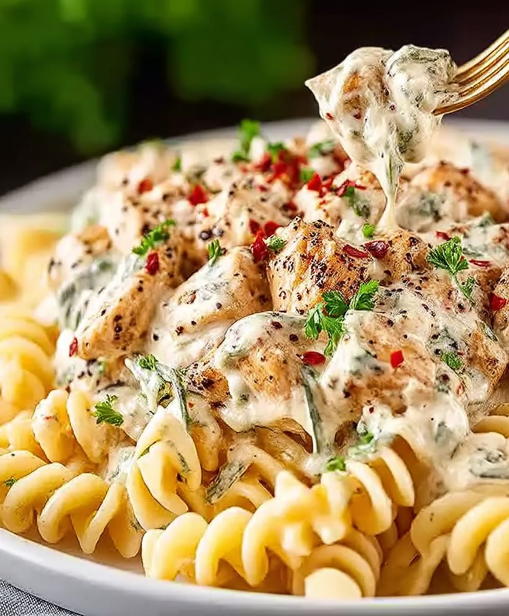 Creamy Garlic Parmesan Chicken Pasta image 2