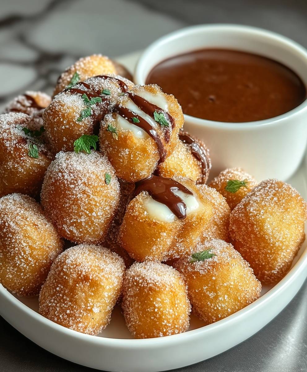 Fluffy Air Fryer Churro Bites | Easy Cinnamon Sugar Dessert Recipe image 2