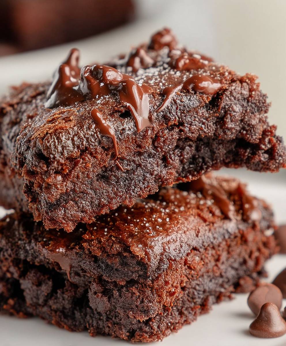 Healthy Air Fryer Brownies | Easy Guilt Free Chocolate Dessert image 2