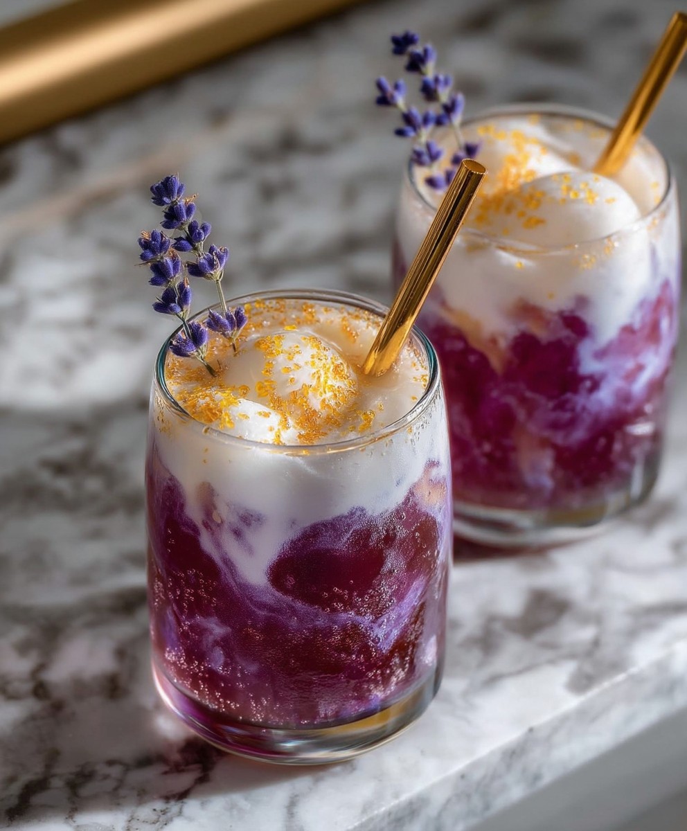 Lavender Lemon Dirty Soda | Bright Floral Easy Refreshing Drink Recipe image 2