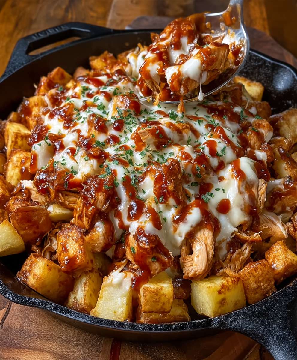 Sweet Potato BBQ Chicken Skillet image 2